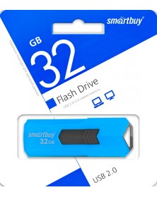 USB Флеш-Драйв  32Gb  Smart Buy Stream Blue..