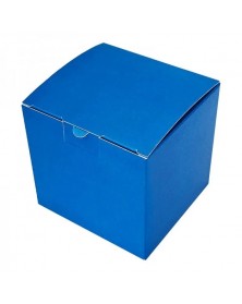 Подарочная коробка для кружки  Синяя..