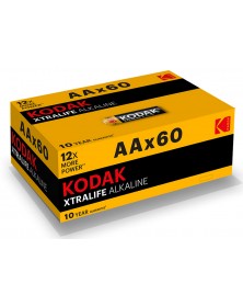 Батарейка KODAK             LR6  Alkaline  (    60)(60)(720) XTRALIFE Colou..