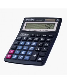 Калькулятор PERFEO PF A4027           (Бухгалтерский, 12-разрядов) Black