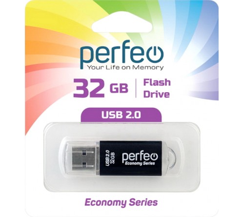 USB Флеш-Драйв  32Gb  Perfeo  E 01 Economy