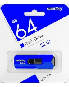 USB Флеш-Драйв  64Gb  Smart Buy Stream Blue..