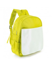 Рюкзак детский для сублимации Желтый..