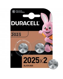 Батарейка DURACELL    CR2025 BL 2 Lithium 3V  ( 2/20/200)..