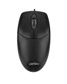 Мышь Perfeo  Debut B                     (USB, 1000dpi,Optical) Black (PF_4..