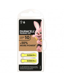 Батарейка DURACELL   ZA10 - 6BL  (6/60)..
