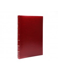 Ф/альбом ЯМ 300 ф.FA-EBBM300 - 845, кн.пер, иск.кожа, бордовый, классика              (12)