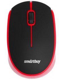 Мышь Smart Buy  368 AG-KR             (Nano,1000dpi,Optical) Black-Red Бесп..