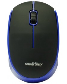 Мышь Smart Buy  368 AG-KB             (Nano,1000dpi,Optical) Black-Blue Бес..