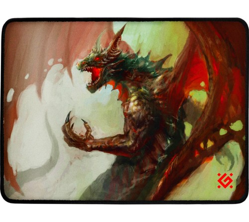 Коврик DEFENDER Dragon Rage M Ткань + Резина 36x27x3