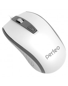 Мышь Perfeo  Profil WG                   (USB, 1000dpi,Optical) White-Grey ..
