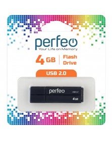 USB Флеш-Драйв    4Gb  Perfeo  C 01 G2 Color Mix..