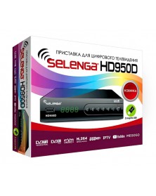 Приставка для цифрового TV DVB-T2 Selenga (HD 950D)..