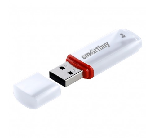USB Флеш-Драйв    4Gb  Smart Buy Crown Color Mix