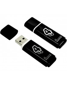 USB Флеш-Драйв    4Gb  Smart Buy Glossy..