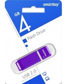 USB Флеш-Драйв    4Gb  Smart Buy Quartz