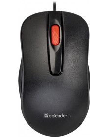 Мышь DEFENDER    756 Point          (USB, 1000dpi,Optical) Black Блистер