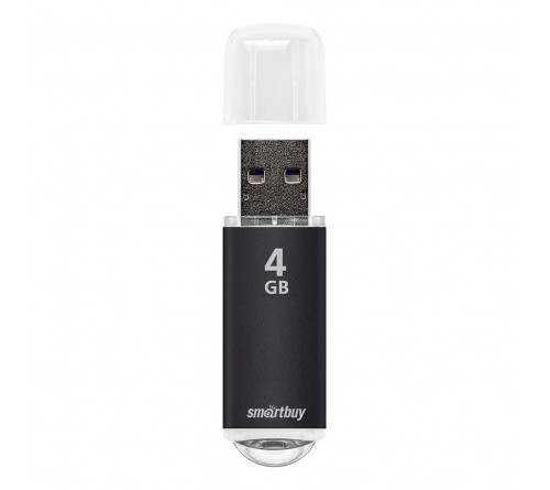 USB Флеш-Драйв    4Gb  Smart Buy V-Cut Color Mix