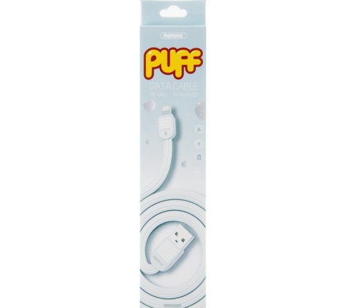Кабель  USB - Lighting iPhone Remax RC 045i Puff 1.0 m, White,коробочка