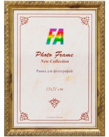 Ф/Рамка пластик FA 15*21 Камея - бронза                                  (40)