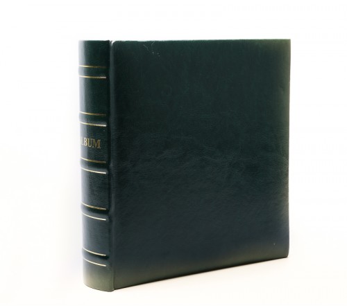 Ф/альбом ЯМ 200 ф.FA-EBBM200 - 844 классика, кн.пер, иск.кожа, зелёный(12)