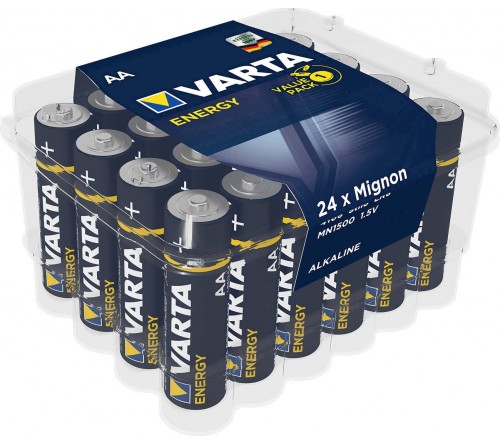 Батарейка VARTA             LR6  Alkaline  (    24)(24)(288)  Energy Plastic Box 24