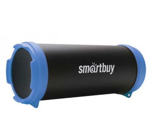 Миниспикер Smart Buy (SBS-4400) Tuber MKII  Bluetooth FM,MP3 USB, Black-Blue 6W,1500mAh