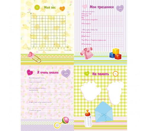 Ф/Альбом-анкета  Pioneer  (86569) 56 фото 10*15 + Цветные страницы  Розовая