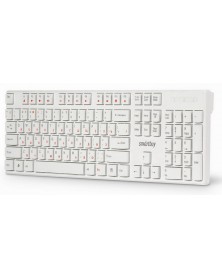 Клавиатура SmartBuy  SBK-238U-W                   (USB)         White..