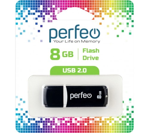 USB Флеш-Драйв    8Gb  Perfeo  C 02