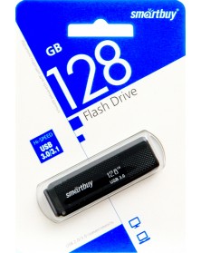 USB Флеш-Драйв128Gb  Smart Buy Dock USB 3.0 Black