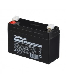 Аккумулятор GoPower VRLA  4v - 3,5 Ah    Свинц.- кислотный  AGM  (1 / 10)