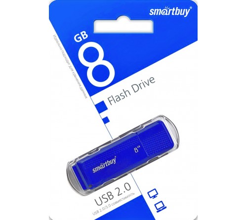 USB Флеш-Драйв    8Gb  Smart Buy Dock