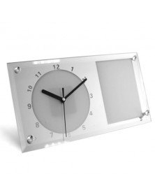 Часы стеклянные прямоугольные BL-11 16x30 см 										..