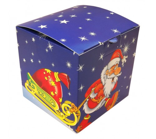 Подарочная коробка для кружки  Дед Мороз