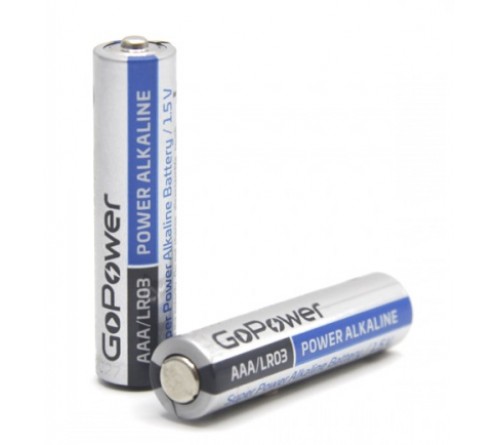 Батарейка GoPower          LR03  Alkaline Shrink 2 (40)(800)