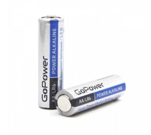 Батарейка GoPower          LR6  Alkaline Shrink 2  (40)(800)
