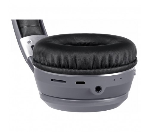 Гарнитура Defender B571 Свобода     (Полноразмерная)  (10) Стерео Grey  HiFi Bluetooth BT 5.4 LED подсветка