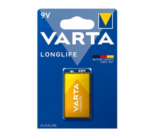 Батарейка Крона  VARTA            6LR61 (10)(50)  Блистер Longlife (4122)