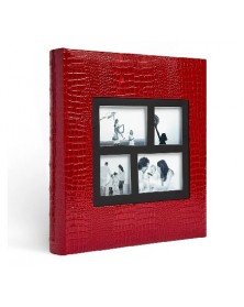 Ф/альбом ЯМ 500 ф.FA-EBBM500 - 861, кн.пер, иск.кожа, бордовый, классика   ..