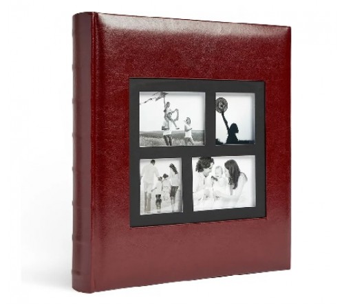 Ф/альбом ЯМ 500 ф.FA-EBBM500 - 863, кн.пер, иск.кожа, коричневый, классика              (6)