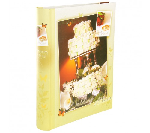 Ф/Альбом  Pioneer  (57772)  180ф 10*15см + 60ф 15*21см + 10ф  21*30 бум. кармашки, книжный пер-т., Just married    (12)