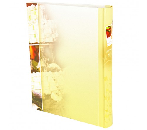 Ф/Альбом  Pioneer  (57772)  180ф 10*15см + 60ф 15*21см + 10ф  21*30 бум. кармашки, книжный пер-т., Just married    (12)