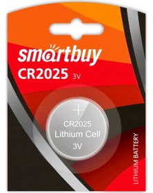 Батарейка SMARTBUY      CR2025  ( 1BL)(  12)(  720)..