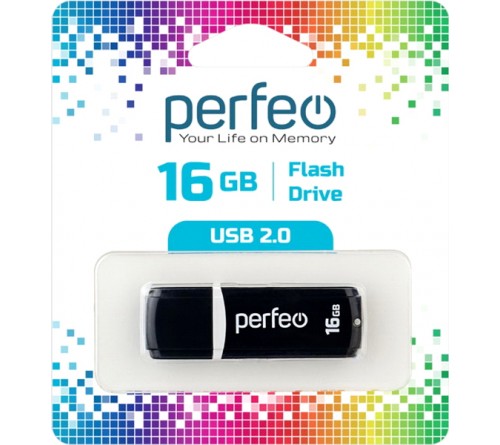 USB Флеш-Драйв  16Gb  Perfeo  C 02