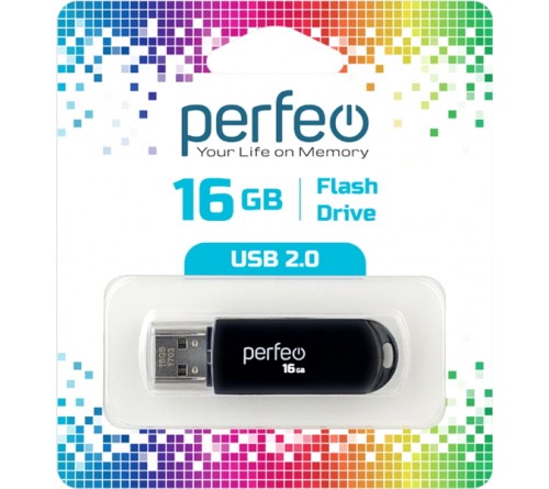 USB Флеш-Драйв  16Gb  Perfeo  C 03