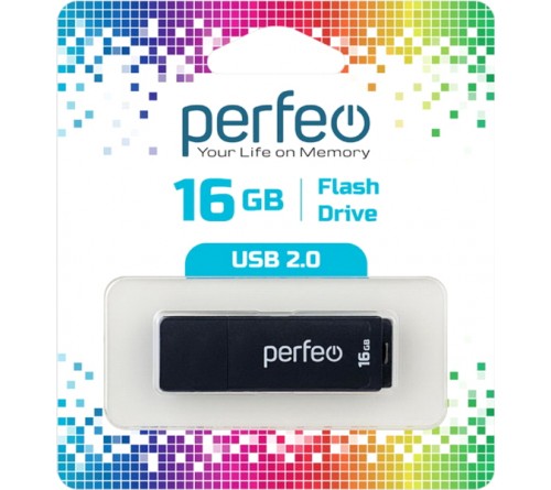 USB Флеш-Драйв  16Gb  Perfeo  C 04