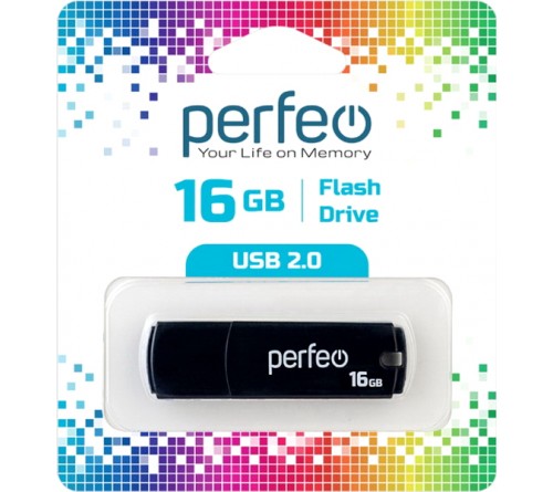 USB Флеш-Драйв  16Gb  Perfeo  C 05