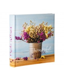 Ф/альбом ЯМ 200 ф.FA-BBM200 - 352 Цветы, Книжный переплёт      (12)