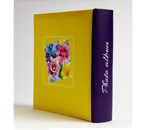Ф/альбом ЯМ 200 ф.FA-BBM200 - 353 Цветы, Книжный переплёт      (12)